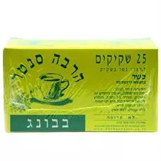 בבונג צמחים לחליטה הרבה סנטר 25 שקיקים Herbacenter Camomila כליל הטבע
