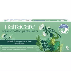 מגן תחתון דק במיוחד אקולוגי  נטראקר 22 יחידות  NatraCare Organic Normal כליל הטבע