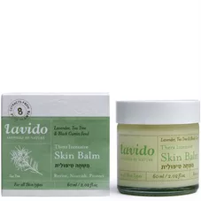 משחה טיפולית קצח, עץ התה ולבנדר לבידו 60 מ"ל Lavido Nature Skin Aid כליל הטבע