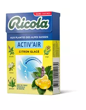 ריקולה סוכריות צמחים אייס לימון 50 גרם Ricola כליל הטבע