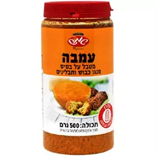עמבה שמש 500 גרם מטבל על בסיס מנגו כבוש ותבלינים כליל הטבע