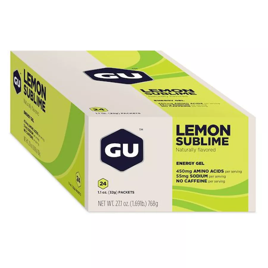 ג'ל אנרגיה לימון גו מארז 24*32 גרם Gu Lemon