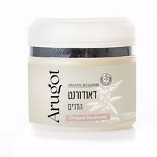 דאודורנט אורגני הדרים 50 מ"ל ערוגות Organic Orchard Deodorant Arugot כליל הטבע