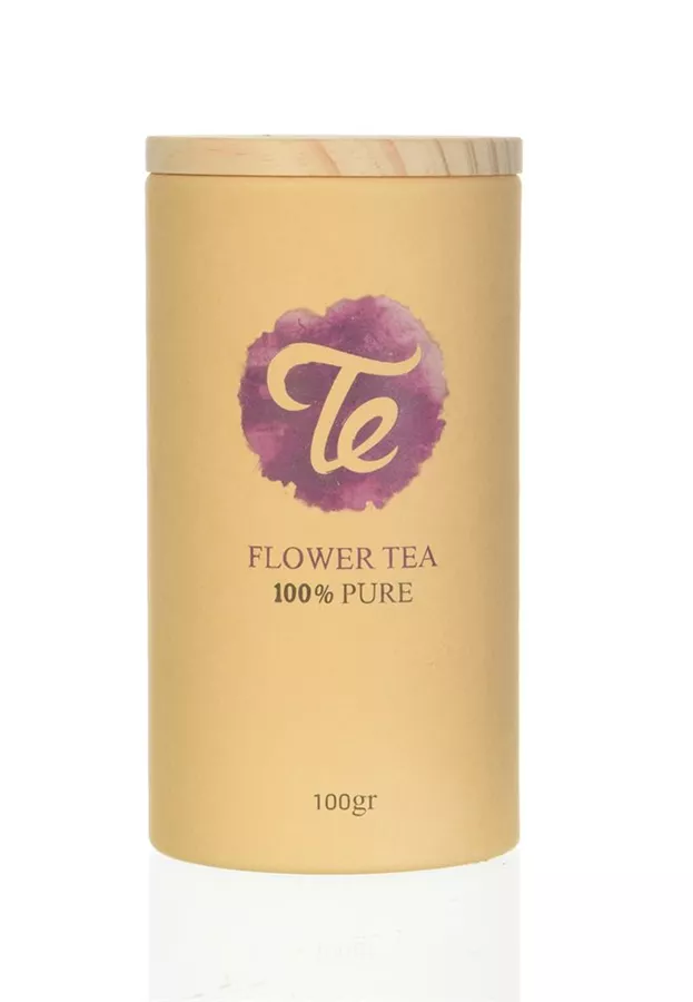 חליטת תה יסמין - פיור טי 100 גרם PURE TE Flower Tea - Jasmine Yin Hao