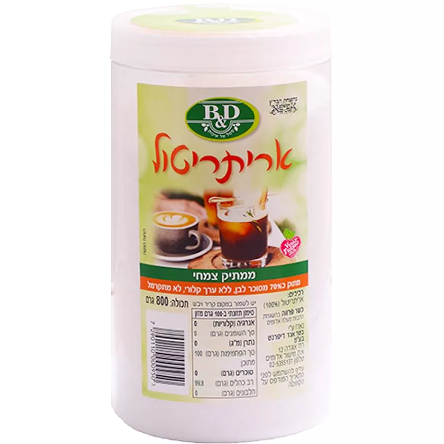 בטר אנד דיפרנט אריתריטול ממתיק שולחני 1 ק
