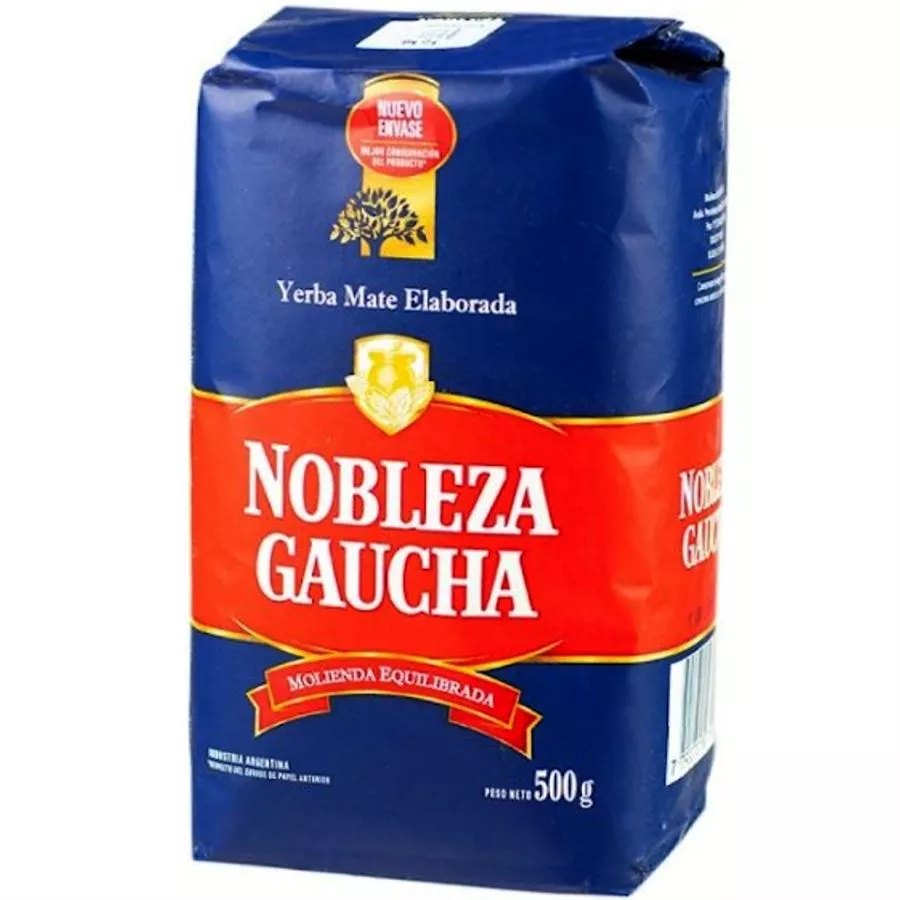 ג'רבה מאטה -  נובלזה גאוצ'ה  500 גרם  NOBLEZA GAUCHA Yerba Mate
