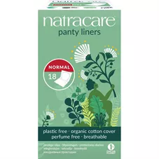 מגן תחתון מעוגל אקולוגי  נטראקר 18 יחידות  NatraCare Organic Normal כליל הטבע