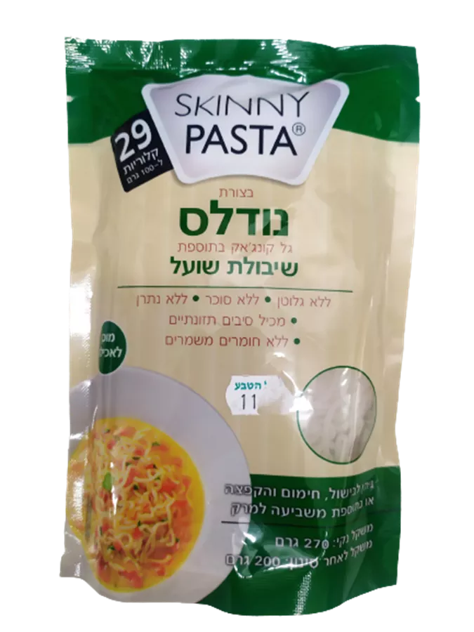 סקיני פסטה - שיבולת שועל נודלס - SKINNY PASTA