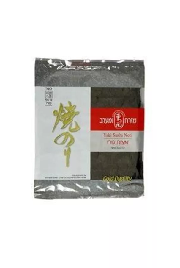 מזרח מערב אצות נורי לסושי 25 גרם GOLD SUSHI NORI