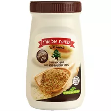 טחינה מלאה אל ארז 500 גר' משומשום מלא טהור Al Araz Tahini Pure whole Sesame כליל הטבע