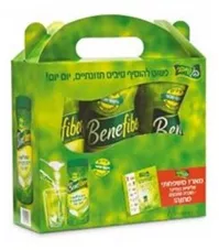 בנפייבר סיבים תזונתיים מארז שלישייה  3*168 גרם Benefiber כליל הטבע