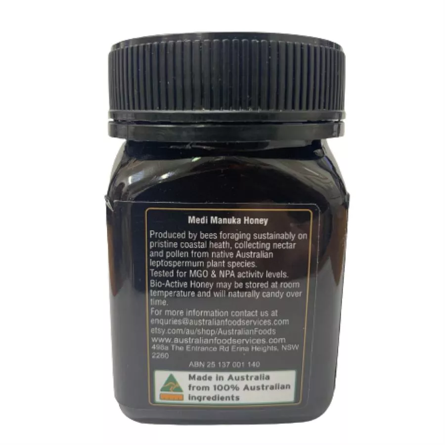 דבש מאנוקה 250 ג' - Australian MEDI MANUKA HONEY