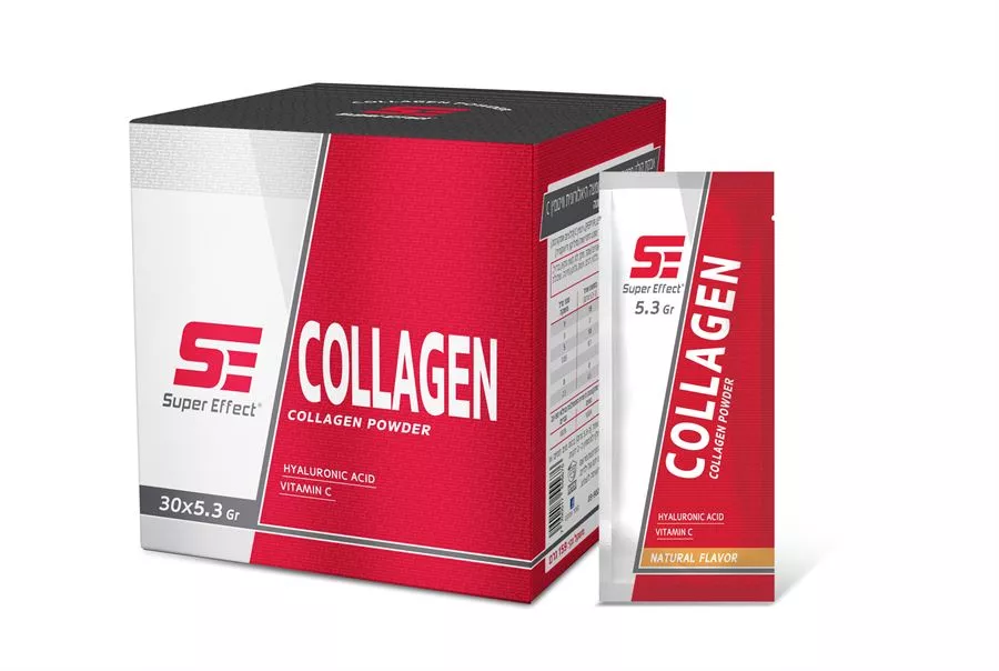 סופר אפקט אבקת קולגן דגים בטעם ענבים 300 גרם COLLAGEN FISH COLLAGEN POWDER