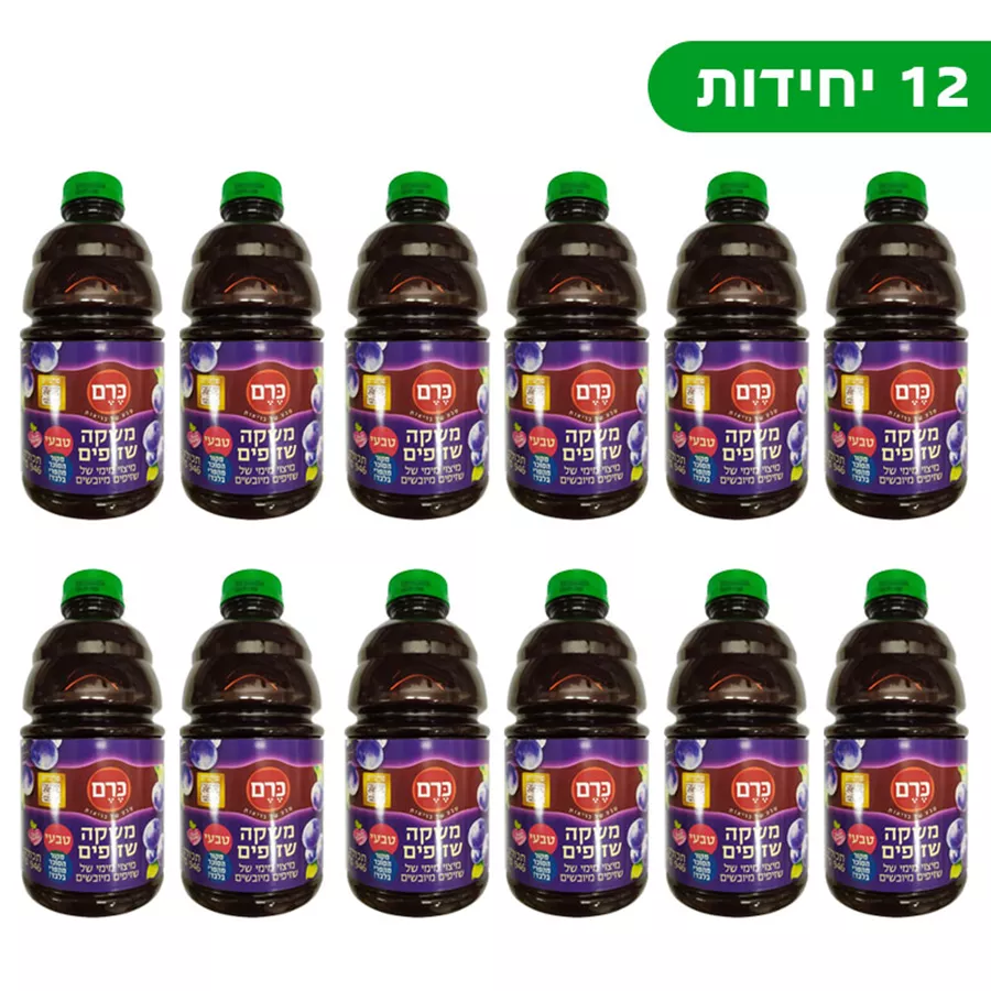 משקה שזיפים 12 יח * 946 מ