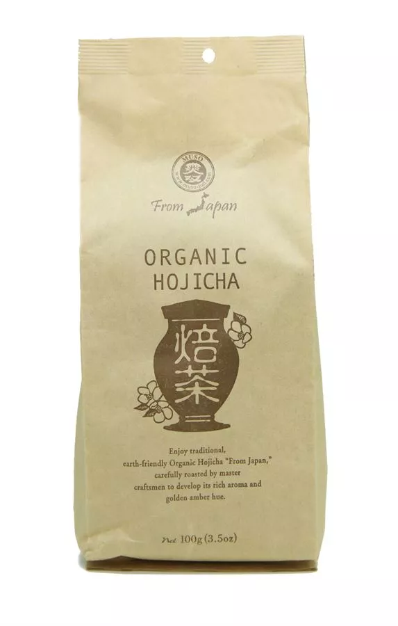 הוג'יצ'ה אורגני מוסו 100 גרם Organic Hojicha Muso