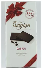 שוקולד מריר 72% קקאו בלג'יאן 100 גרם Chocolates Dark 72% Belgian כליל הטבע