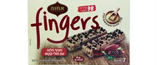 חטיף חלוה פינגרס עם פולי קקאו אחוה 7*18 גרם Fingers כליל הטבע