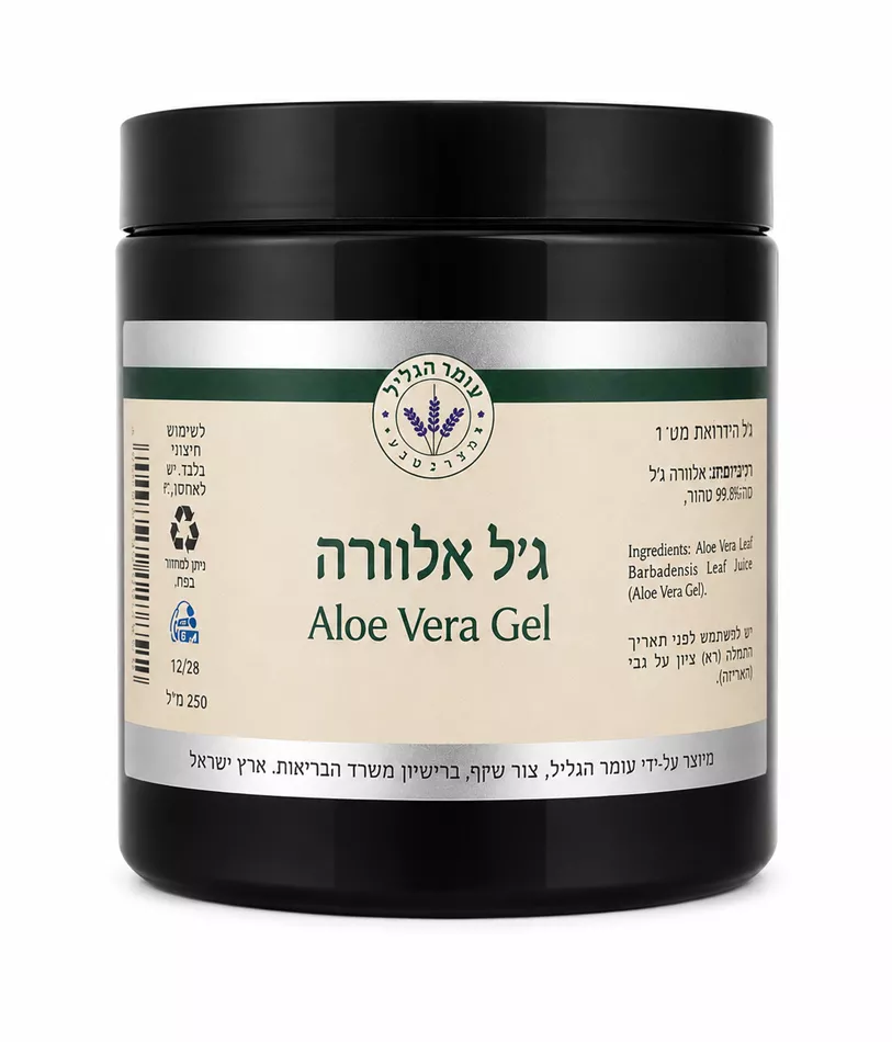 ג'ל אלוורה עומר הגליל  500 מ