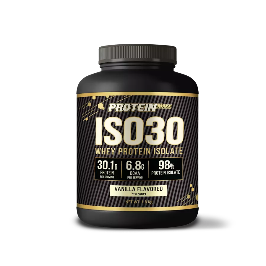 פרוטאין מקס איזו 30 בטעם וניל  Protein Max ISO