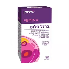 ברזל פלוס פמינה מאושר מטעם בד"ץ - אלטמן 100 טבליות Altman Iron Plus Femina כליל הטבע
