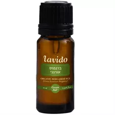 שמן ברגמוט אורגני לבידו 10 מ"ל Lavido Organic Citrus Aurant Bergamia Oil כליל הטבע