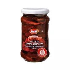 עגבניות מיובשות בשמן בל 171 גרם Bell Sundried Tomatoes In Oil כליל הטבע