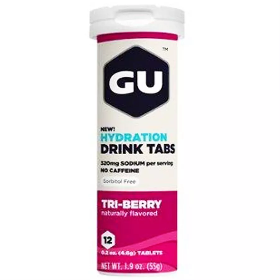 גו - טבליות להכנת משקה דל קלוריות בטעם טרופי   GU - DRINK TABS