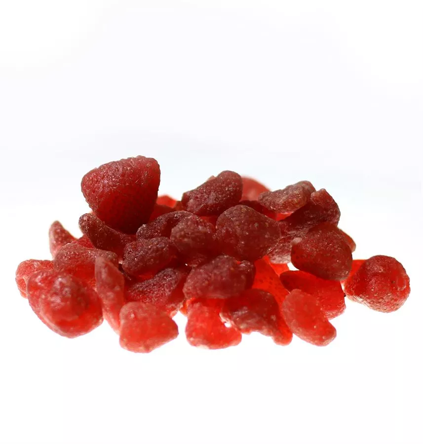 תות שדה מצונם ומסוכר טבעי  100 גרם    Natural Dried Strawberry