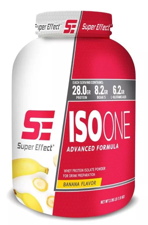 אבקת חלבון איזו וואן בטעם בננה סופר אפקט Super Effect iso ONE Banana 1.8 kg