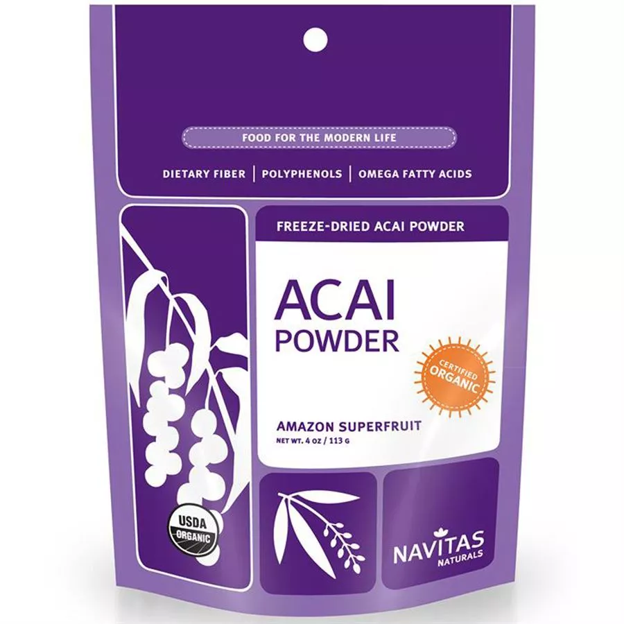 נביטס נטורלס אבקת אסאי 113 גרם Navitas Acai Powder