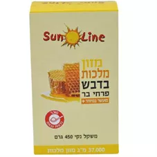 מזון מלכות 450 גרם סאנליין 37000 מ"ג SunLine Royal Jelly כליל הטבע