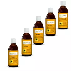 ויטמין C ליפוזומאלי - אקוסאפ חמישייה  5*125 מ"ל  EcoSupp Vitamin C כליל הטבע