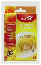 גרציצניק - חרדלית 10 יחידות Mustard Plaster כליל הטבע