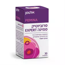 פרוביוטיק פמינה expert אלטמן 30 כמוסות Altman Probiotic Femina Expert כליל הטבע
