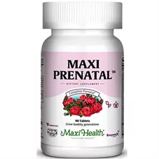 מקסי הלט פרנטל 90 טבליות Maxi Health Prenatal כליל הטבע