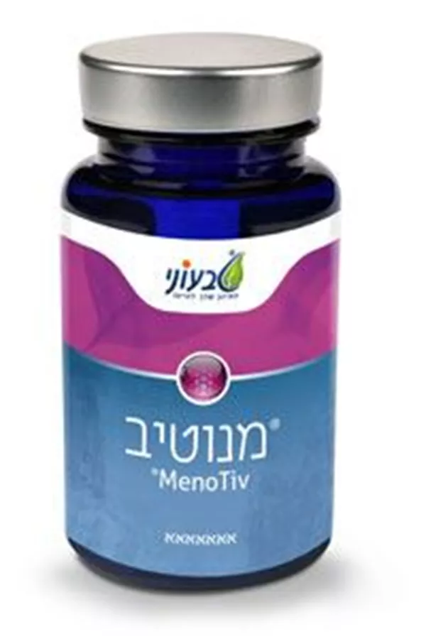 מנוטיב טבעוני 60 כמוסות MenoTiv Tivoni