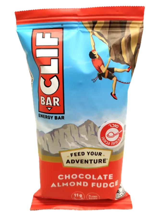 חטיף שיבולת שועל עם שוקולד שקדים פאדג' - CLIF BAR