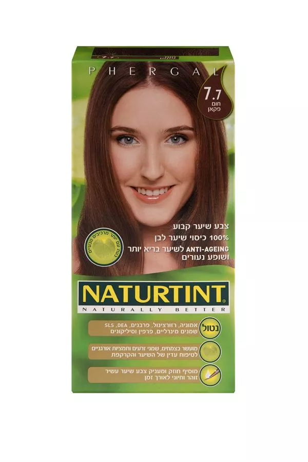 נטורטינט ערכת צבע שיער קבוע 7.7 חום פקאן 60 מ