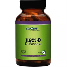 סופהרב -  D - מאנוז 60 כמוסות 42.3 גרם Supherb D-MANNOSE כליל הטבע