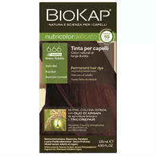 ביו קאפ - צבע שיער צמחי אדום אודם 6.66  BioKap כליל הטבע