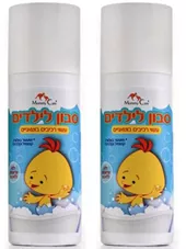 מאמי קר סבון לילדים במבצע זוגות ענק! 2*400 מ"ל  MommyCare Kids Shampoo כליל הטבע