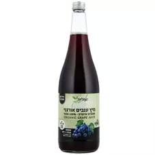 עתיד ירוק מיץ ענבים אורגני 1 ליטר Organic Grape Juice כליל הטבע