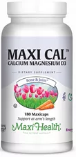 מקסי קל מקסי הלט 180 כמוסות  Maxi Cal Maxi Health כליל הטבע