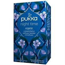 פוקה נייט טיים 20 שקיקים Pukka NIGHT TIME כליל הטבע