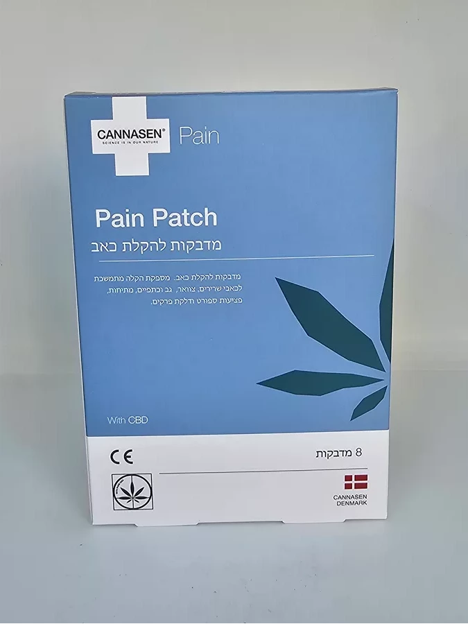 מדבקות להקלת כאב  PAIN PATCH CANNASEN