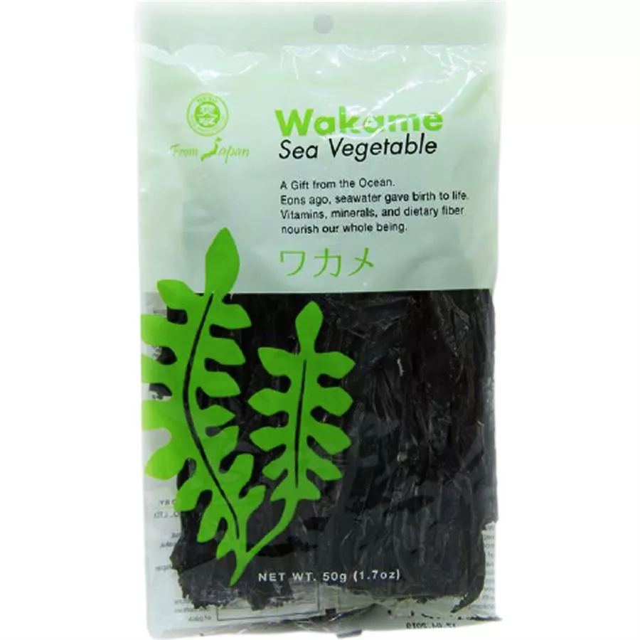 אצות ווקאמי מוסו 50 גרם Moso Wakame Sea Vegetable