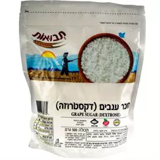 תבואות סוכר ענבים (דקסטרוזה) 500 גרם Tvuot Grape Sugar dextrose כליל הטבע