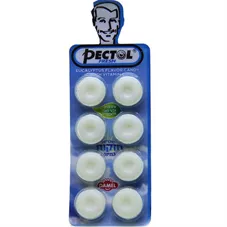 פקטול - סוכריות קשות בטעם אקליפטוס 19.2 גרם Pectol Eucalyptus Flavor Candy כליל הטבע