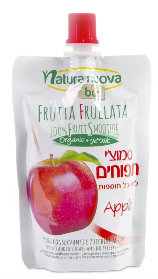סמוצ'י תפוח אורגני נטורה נובה 100 גרם Natura nuova