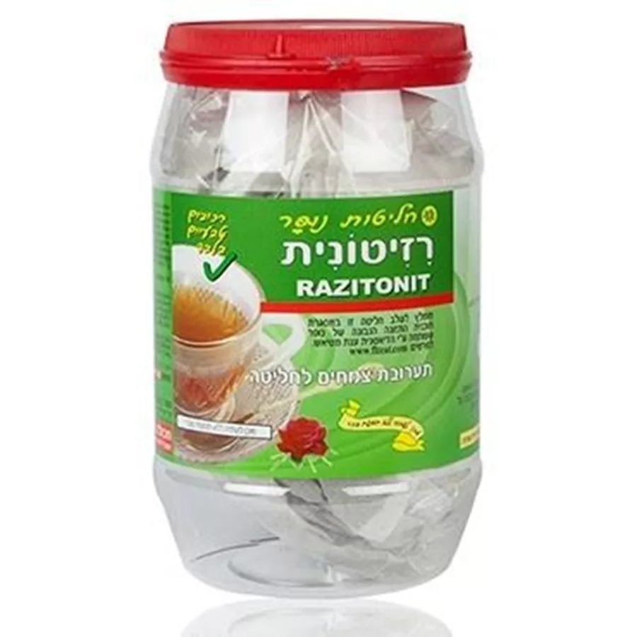 חליטות נופר רזיטונית 100 שקיות Razitonit